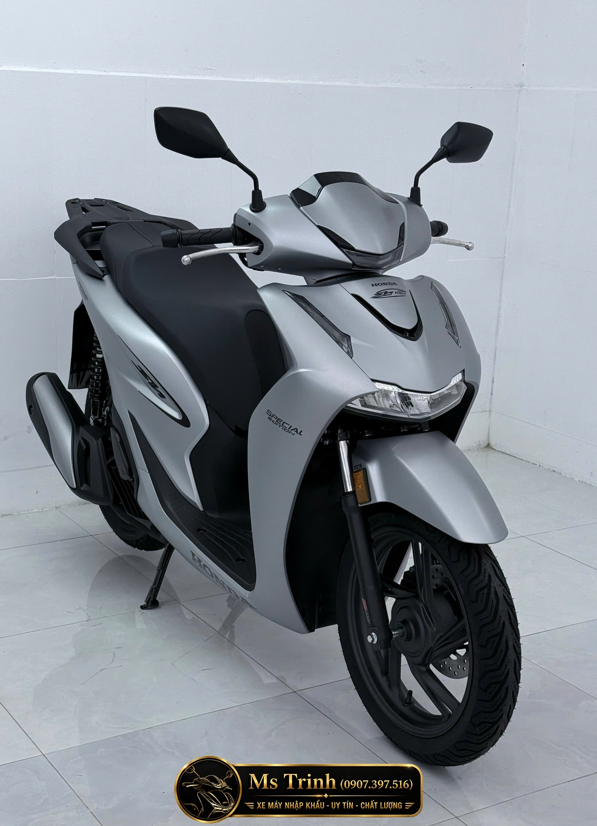 Honda SH150i Special Edition HMR màu bạc nhập Ý 2026 tại Vĩnh Long | Giá mới nhất, xe chính ngạch Honda Moto Roma