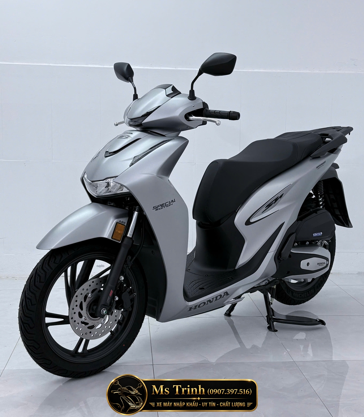 Honda SH150i Special Edition HMR màu bạc nhập Ý 2026 tại Vĩnh Long | Giá mới nhất, xe chính ngạch Honda Moto Roma