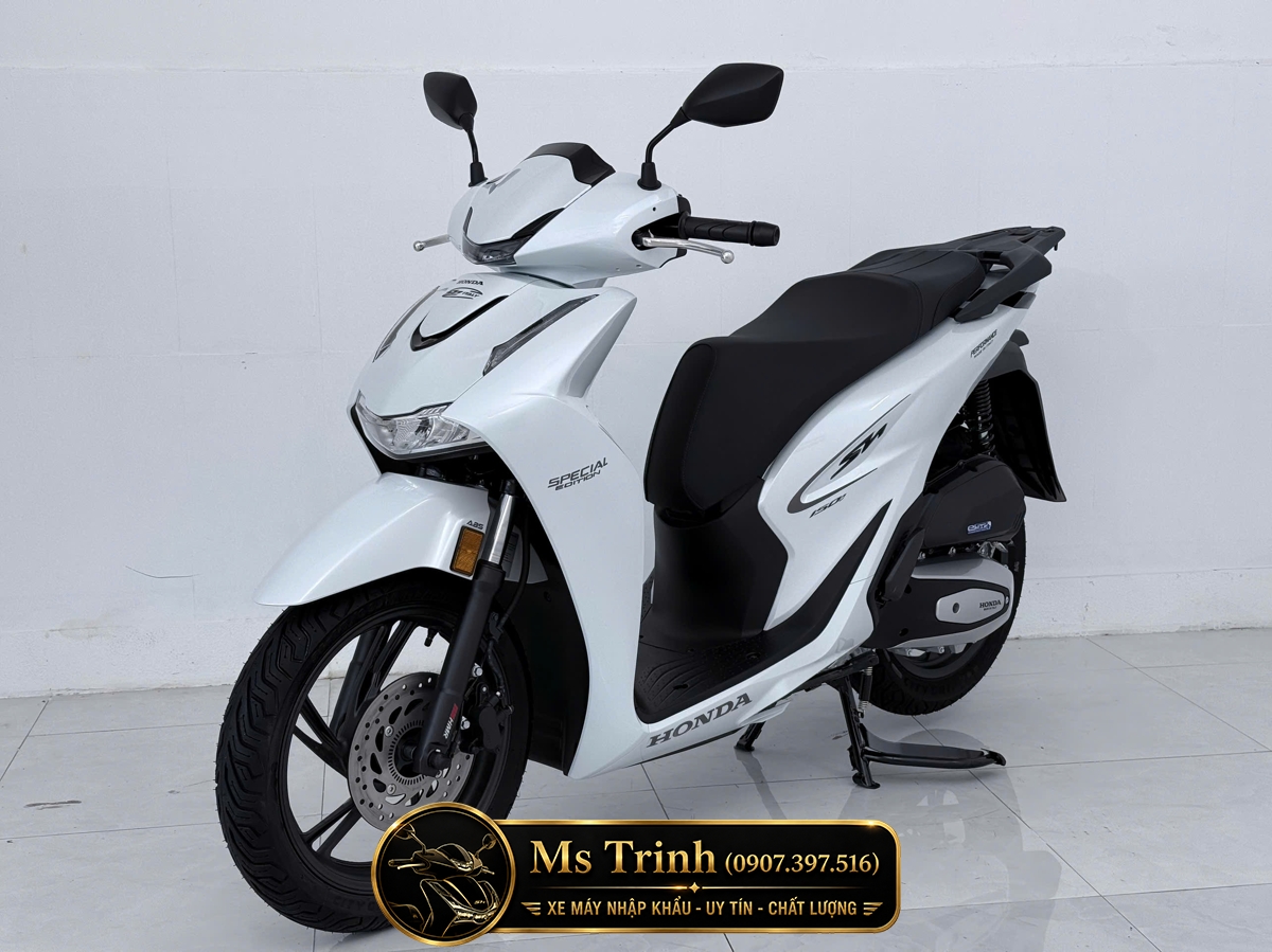 Honda SH150i Special Edition Standard nhập HMR Ý màu trắng tại Vĩnh Long: Giá trị nằm trong từng chi tiết nguyên bản