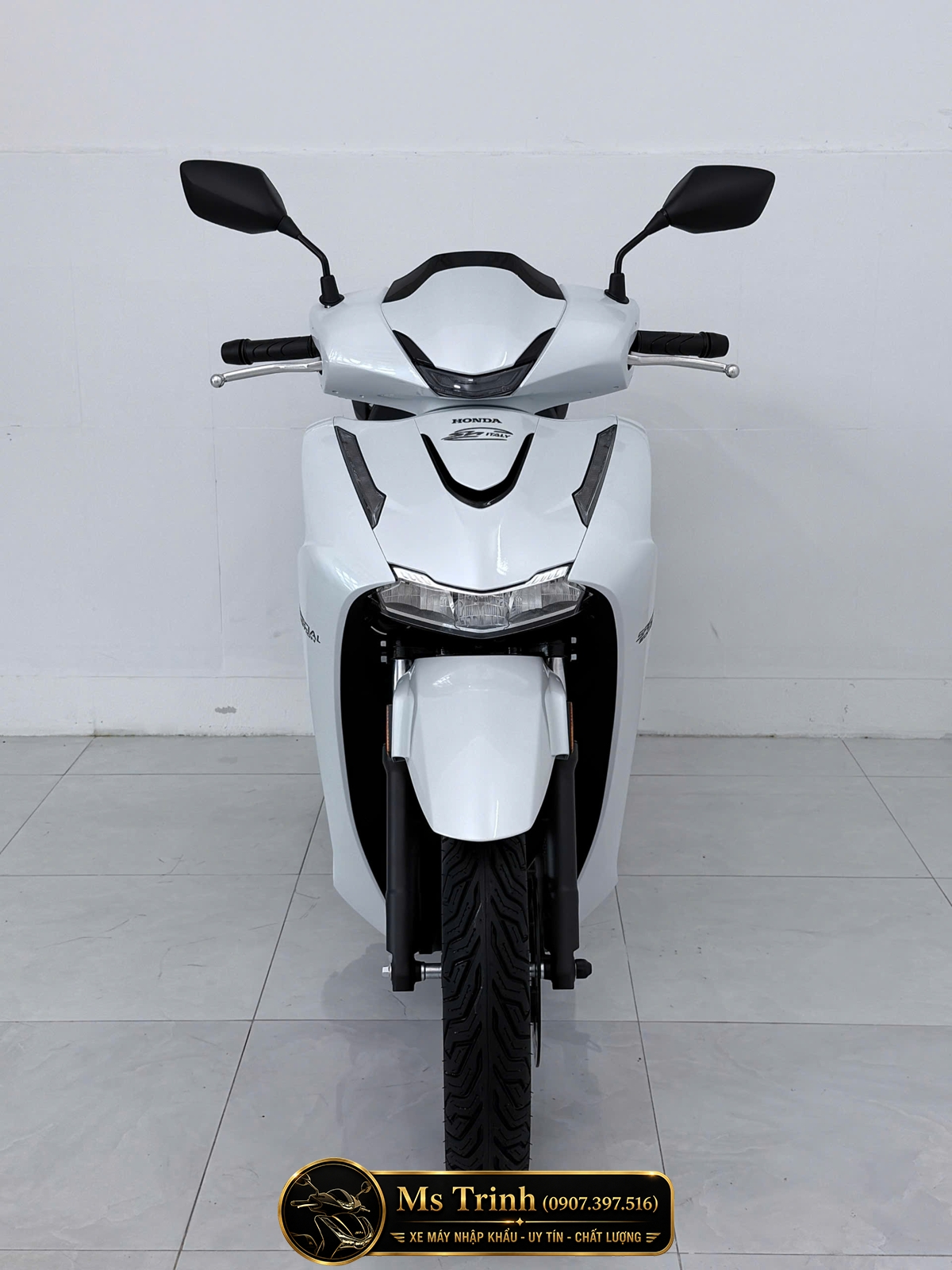 Honda SH150i Special Edition Standard nhập HMR Ý màu trắng tại Vĩnh Long: Giá trị nằm trong từng chi tiết nguyên bản