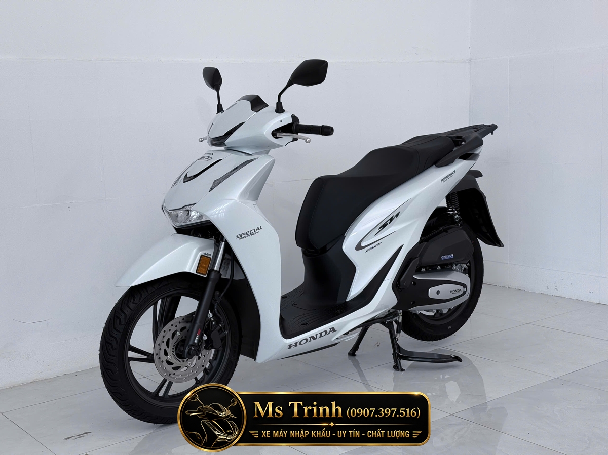 Honda SH150i Special Edition Standard nhập HMR Ý màu trắng tại Vĩnh Long: Giá trị nằm trong từng chi tiết nguyên bản