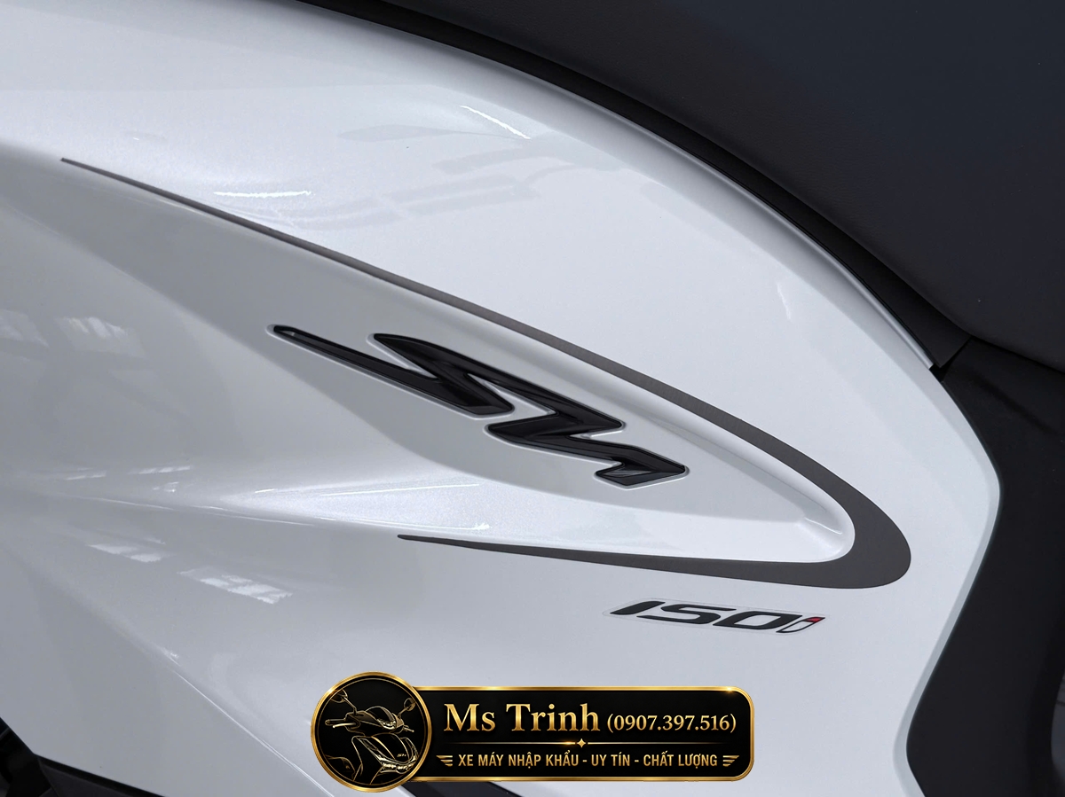 Honda SH150i Special Edition Standard nhập HMR Ý màu trắng tại Vĩnh Long: Giá trị nằm trong từng chi tiết nguyên bản