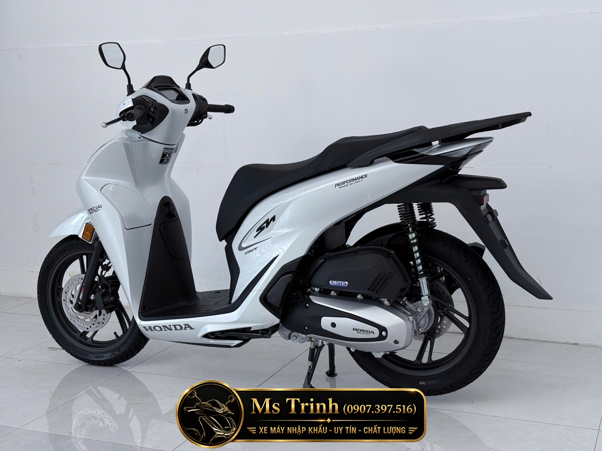 Honda SH150i Special Edition Standard nhập HMR Ý màu trắng tại Vĩnh Long: Giá trị nằm trong từng chi tiết nguyên bản