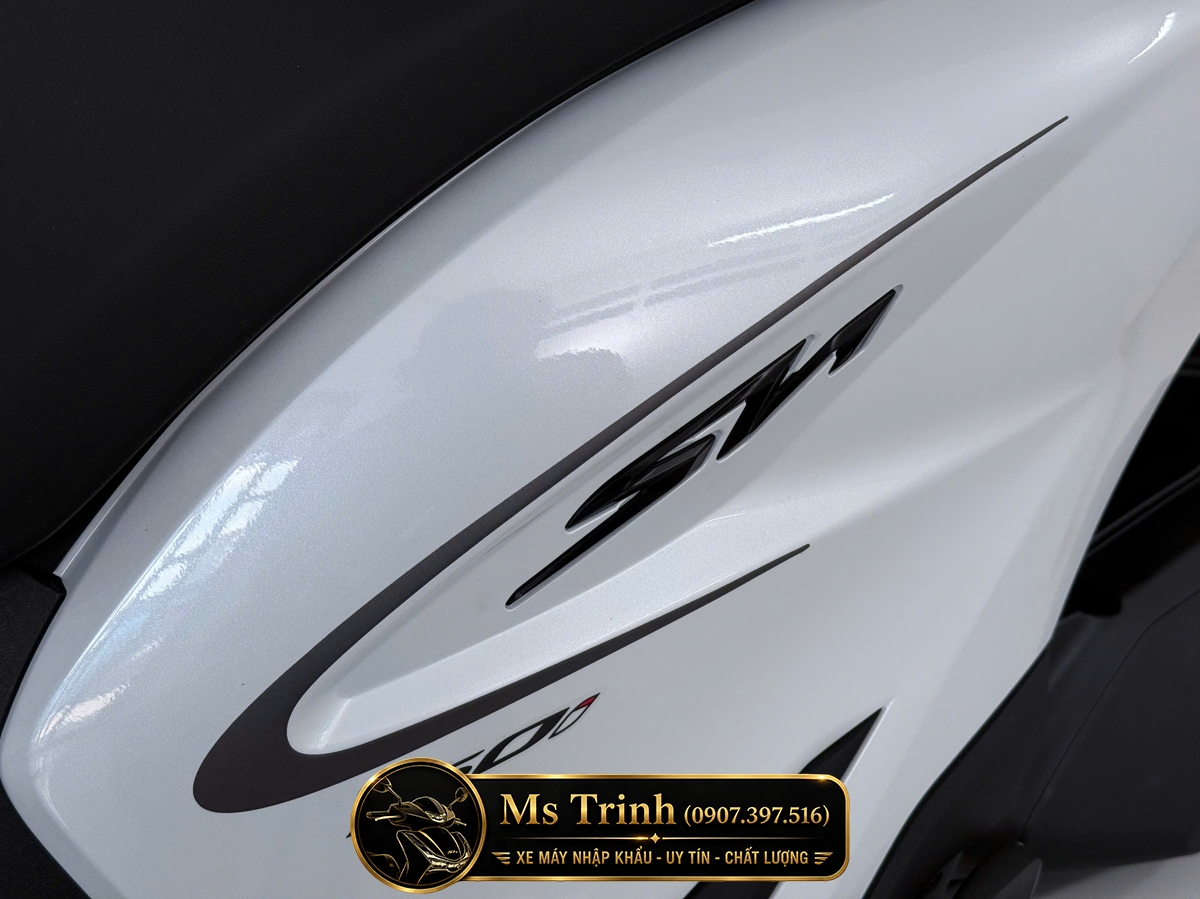 Honda SH150i Special Edition Standard nhập HMR Ý màu trắng tại Vĩnh Long: Giá trị nằm trong từng chi tiết nguyên bản