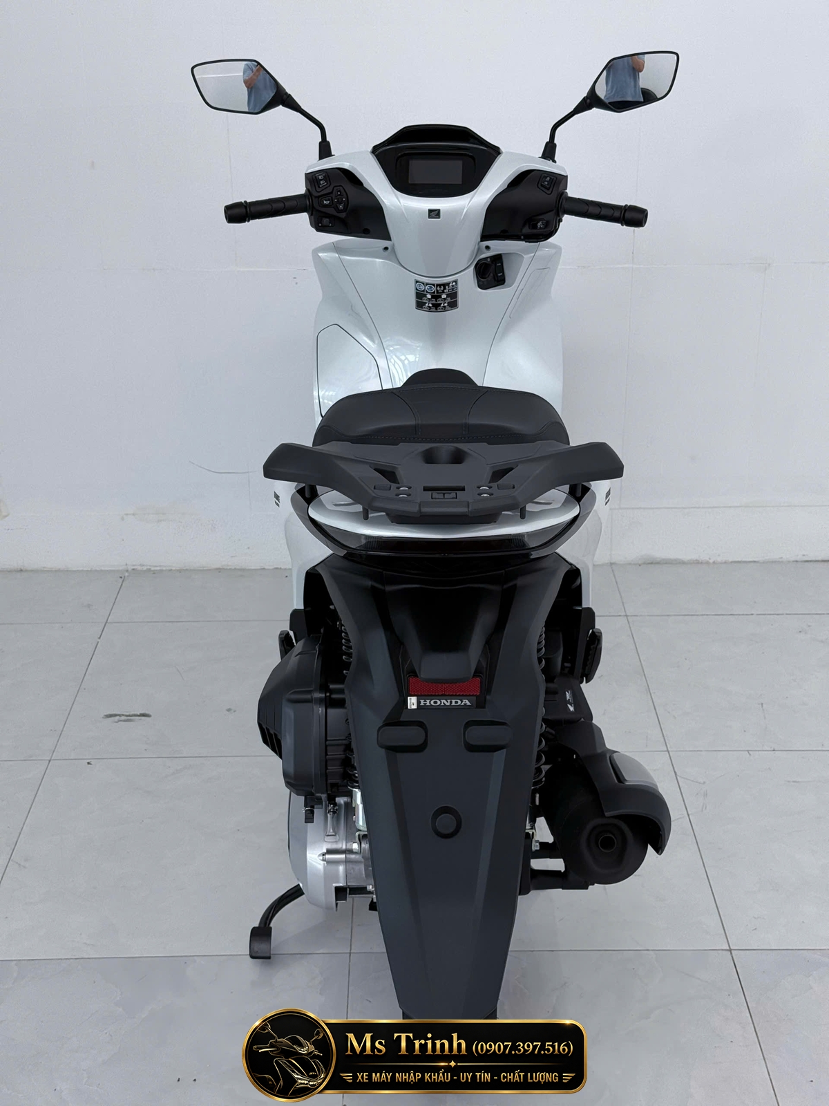 Honda SH150i Special Edition Standard nhập HMR Ý màu trắng tại Vĩnh Long: Giá trị nằm trong từng chi tiết nguyên bản