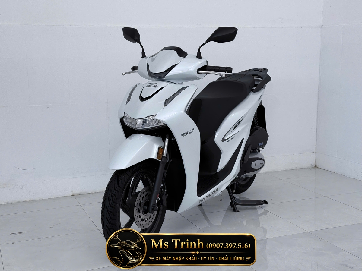 Honda SH150i Special Edition Standard nhập HMR Ý màu trắng tại Vĩnh Long: Giá trị nằm trong từng chi tiết nguyên bản