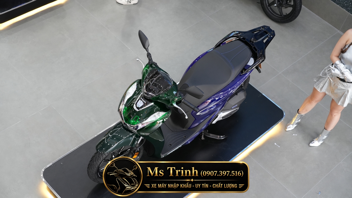 Honda SH150i Vetro Green - Sapphire tại Vĩnh Long: SH Ý Limited 200 xe