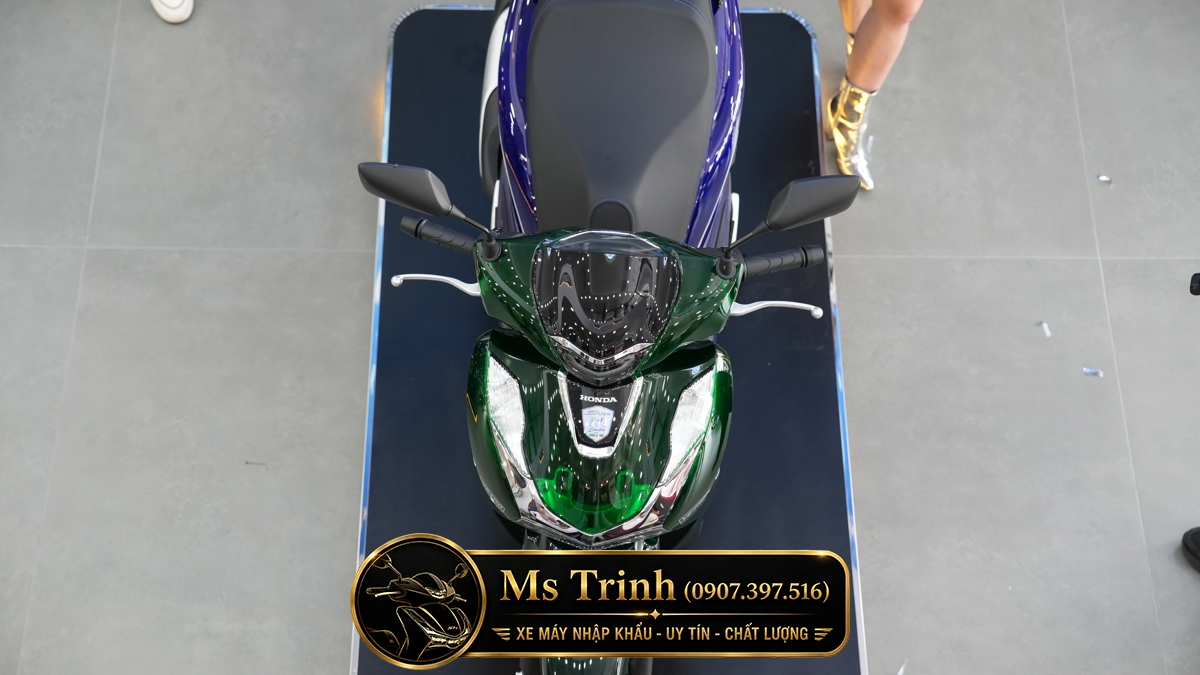 Honda SH150i Vetro Green - Sapphire tại Vĩnh Long: SH Ý Limited 200 xe