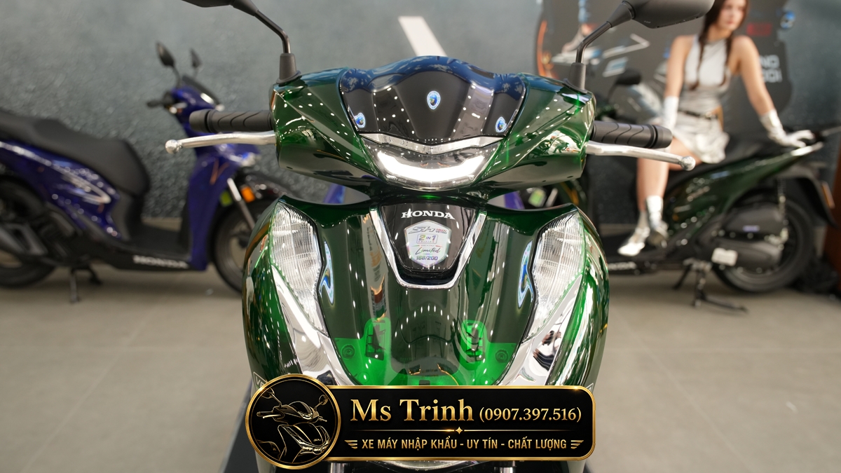 Honda SH150i Vetro Green - Sapphire tại Vĩnh Long: SH Ý Limited 200 xe