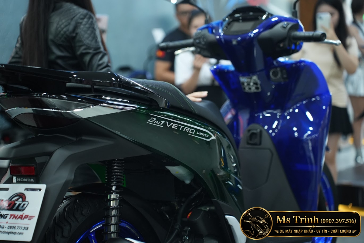 Honda SH150i Vetro Sapphire - Green tại Vĩnh Long: SH Ý 2 trong 1 giới hạn 200 xe