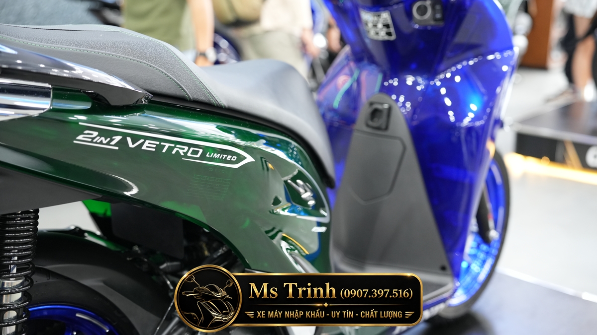 Honda SH150i Vetro Sapphire - Green tại Vĩnh Long: SH Ý 2 trong 1 giới hạn 200 xe