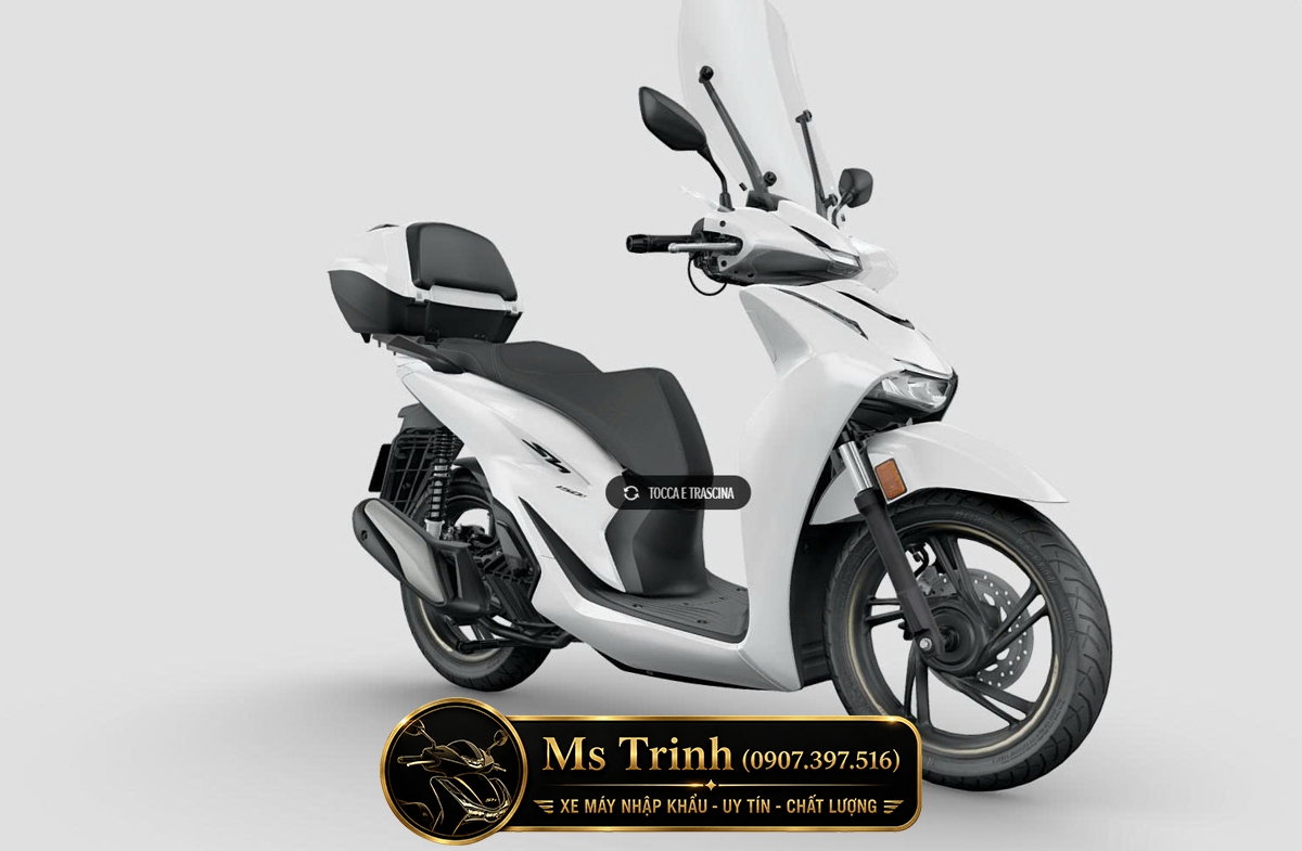 Honda SH150i Ý 2026 Standard tại Vĩnh Long: Giá 189 triệu, 4 màu nhập Ý