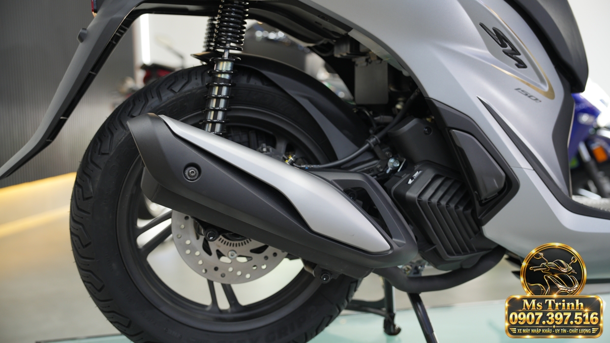 Honda SH150i Ý xám bạc 2027 tại Vĩnh Long - Nhập Ý, tem vàng sang trọng, giá tốt
