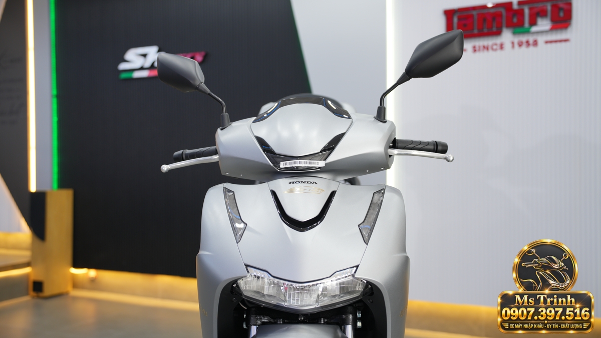 Honda SH150i Ý xám bạc 2027 tại Vĩnh Long - Nhập Ý, tem vàng sang trọng, giá tốt