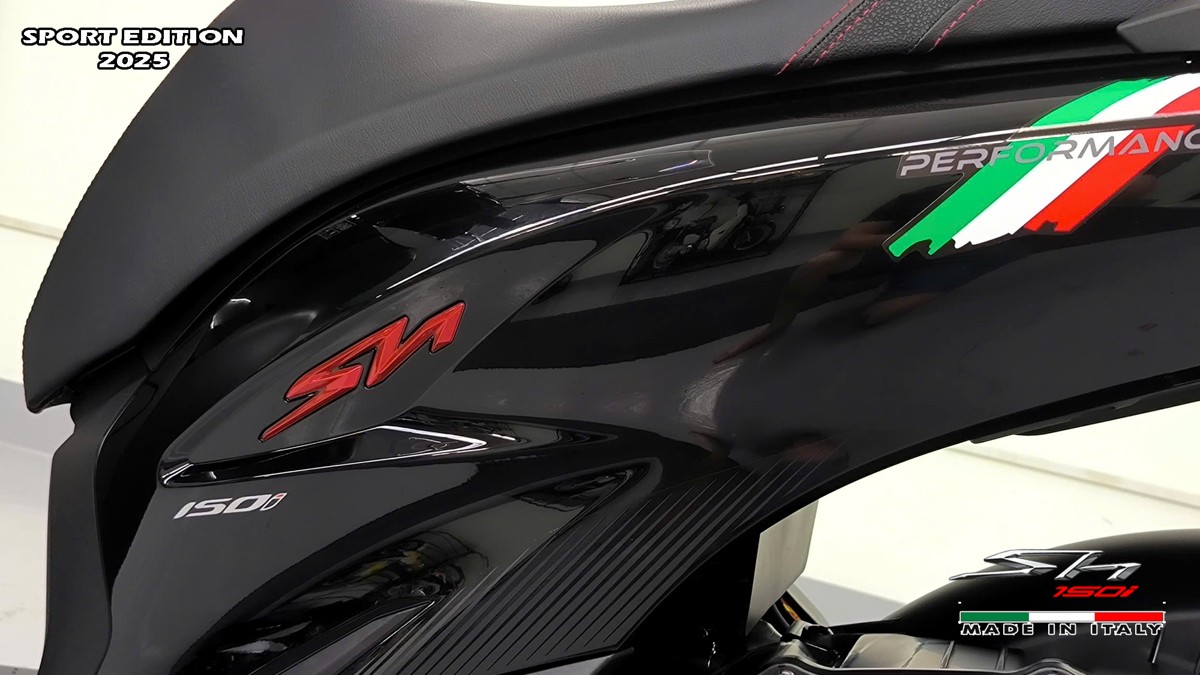 Honda SH150i 2025 Italy Sport Edition Màu Đen, Nhập Chính Hãng, Giá Rẻ tại Vĩnh Long