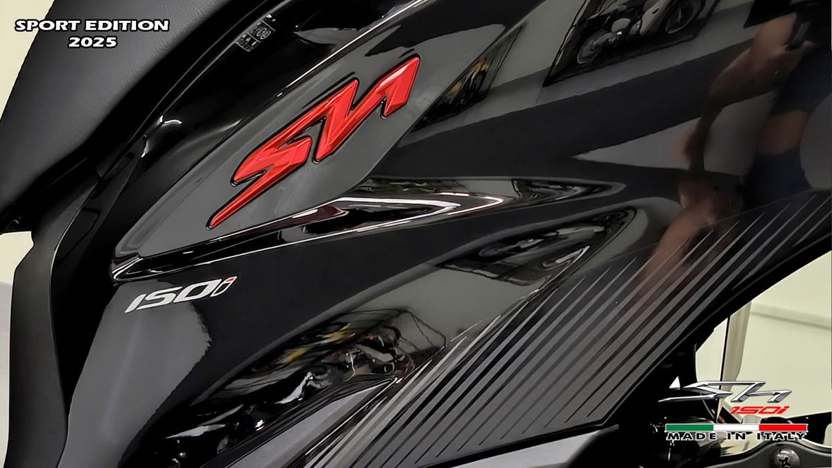 Honda SH150i 2025 Italy Sport Edition Màu Đen, Nhập Chính Hãng, Giá Rẻ tại Vĩnh Long