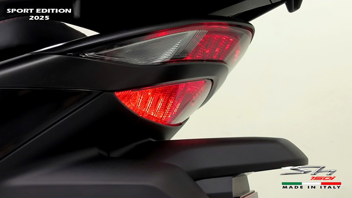 Honda SH150i 2025 Italy Sport Edition Màu Đen, Nhập Chính Hãng, Giá Rẻ tại Vĩnh Long