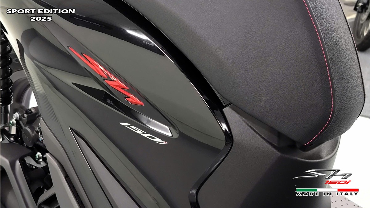 Honda SH150i 2025 Italy Sport Edition Màu Đen, Nhập Chính Hãng, Giá Rẻ tại Vĩnh Long
