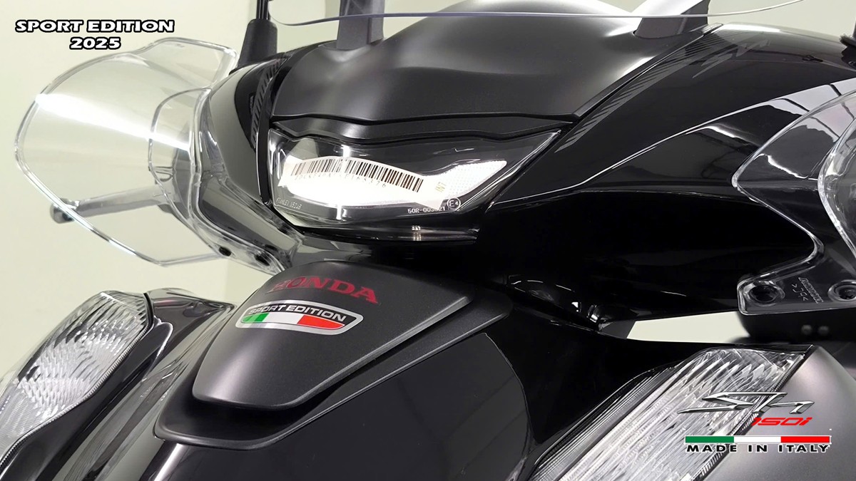 Honda SH150i 2025 Italy Sport Edition Màu Đen, Nhập Chính Hãng, Giá Rẻ tại Vĩnh Long