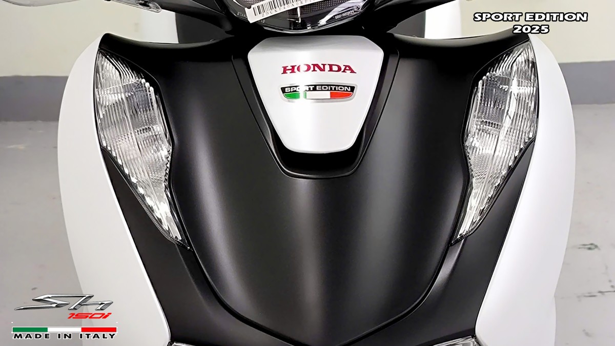 Honda SH150i Sport Edition 2025 Trắng, Made In Italy, Nhập Chính Hãng tại Vĩnh Long