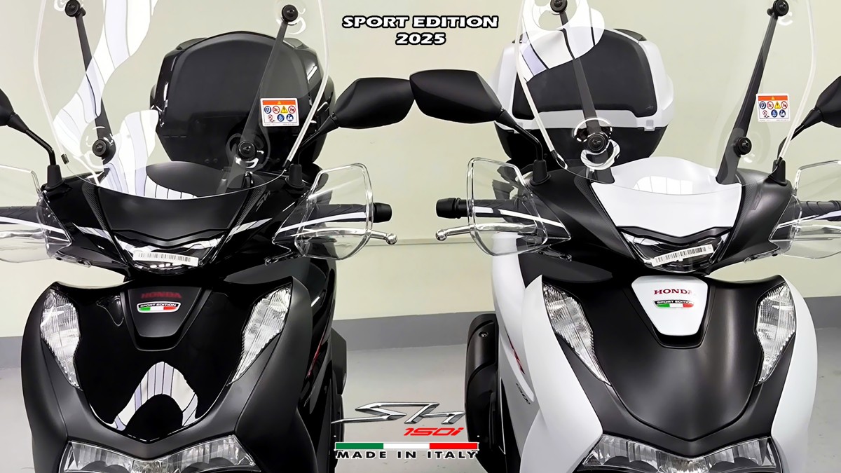 Honda SH150i Sport Edition 2025 Trắng, Made In Italy, Nhập Chính Hãng tại Vĩnh Long