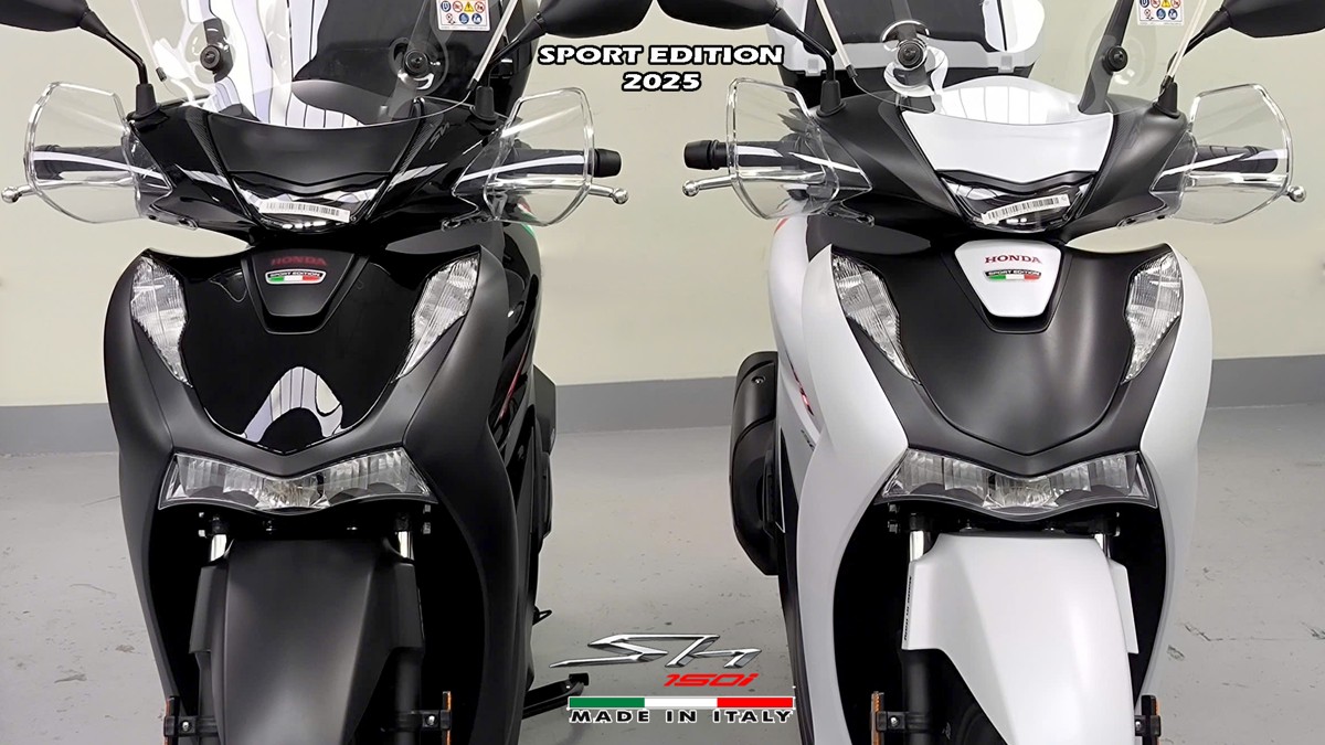 Honda SH150i Sport Edition 2025 Trắng, Made In Italy, Nhập Chính Hãng tại Vĩnh Long