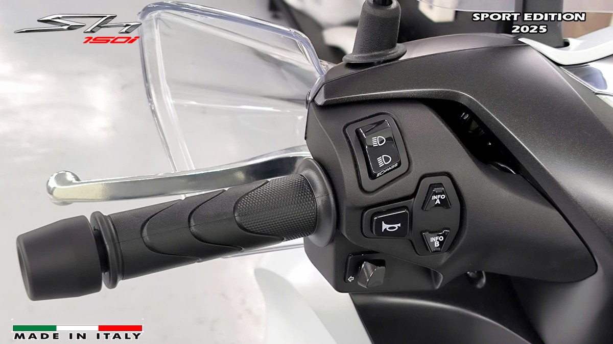 Honda SH150i Sport Edition 2025 Trắng, Made In Italy, Nhập Chính Hãng tại Vĩnh Long
