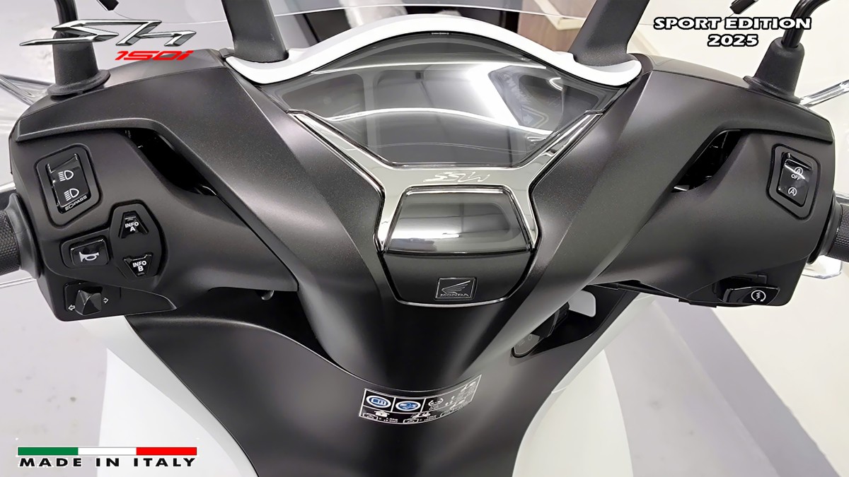 Honda SH150i Sport Edition 2025 Trắng, Made In Italy, Nhập Chính Hãng tại Vĩnh Long