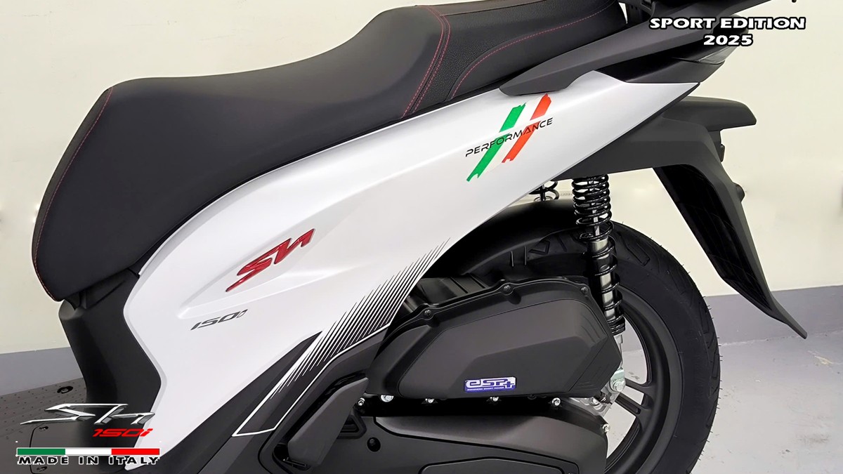 Honda SH150i Sport Edition 2025 Trắng, Made In Italy, Nhập Chính Hãng tại Vĩnh Long