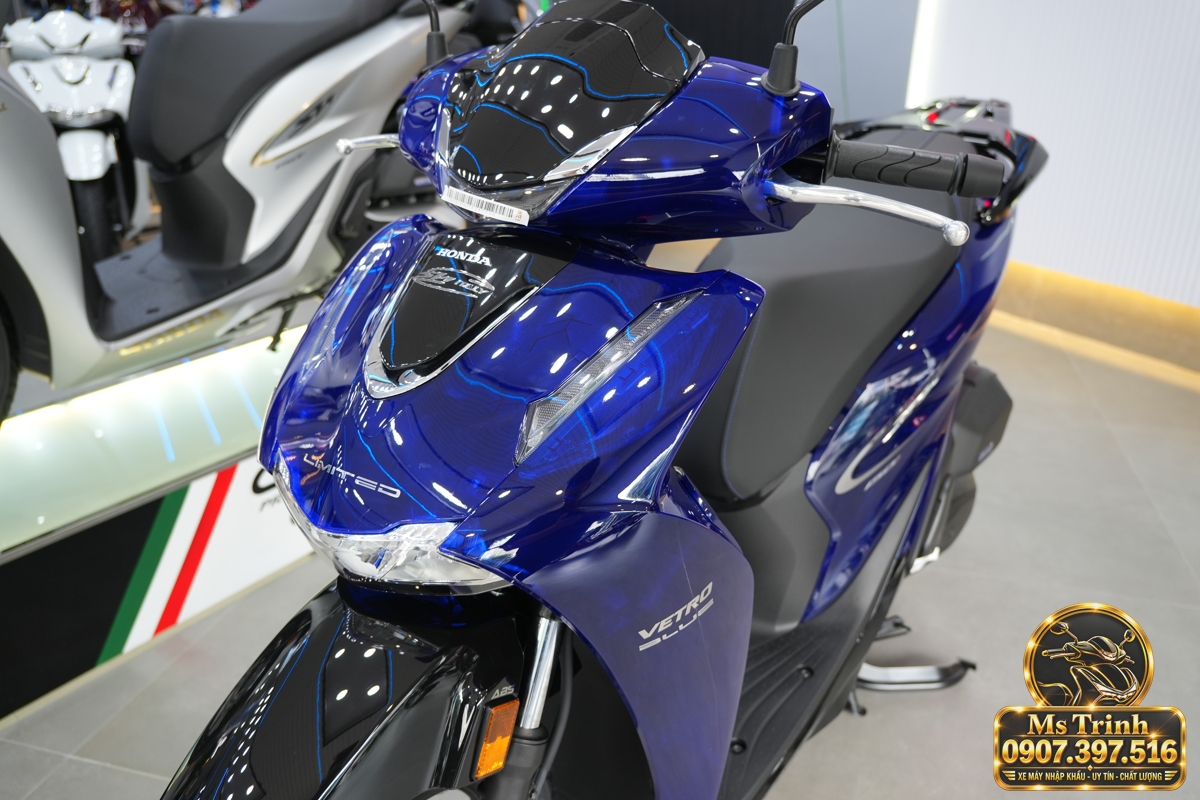 Honda SH150 Vetro Blue 2027 tại Vĩnh Long - Xanh Sapphire trong suốt, nhập Ý sang trọng