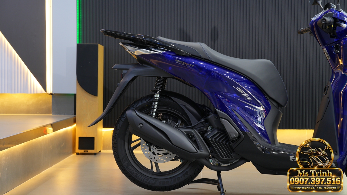 Honda SH150 Vetro Blue 2027 tại Vĩnh Long - Xanh Sapphire trong suốt, nhập Ý sang trọng