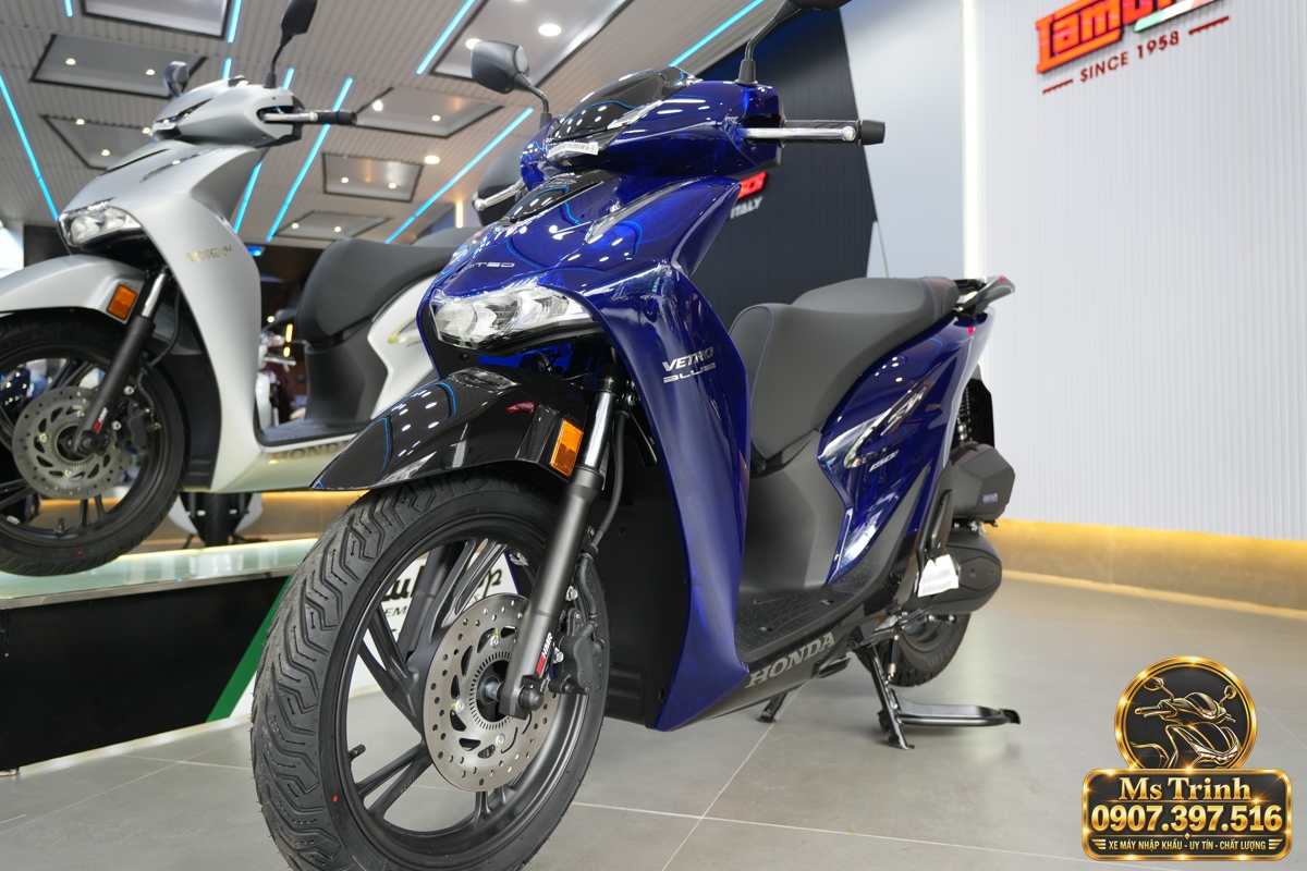 Honda SH150 Vetro Blue 2027 tại Vĩnh Long - Xanh Sapphire trong suốt, nhập Ý sang trọng