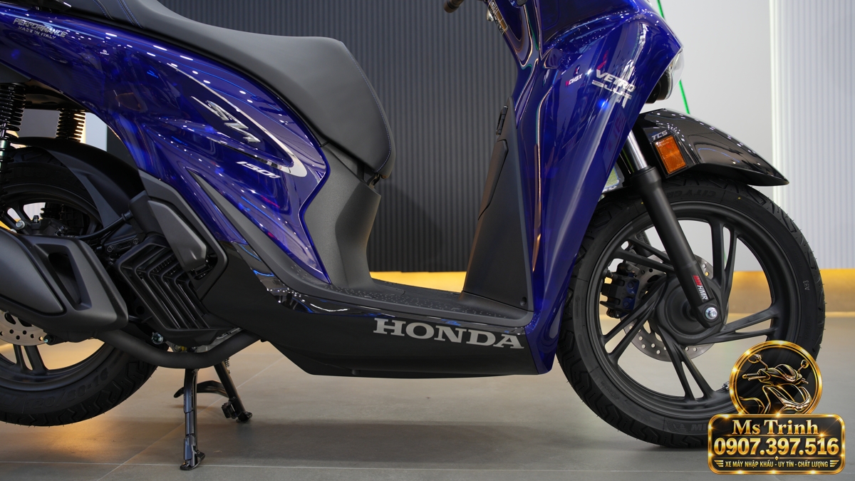 Honda SH150 Vetro Blue 2027 tại Vĩnh Long - Xanh Sapphire trong suốt, nhập Ý sang trọng