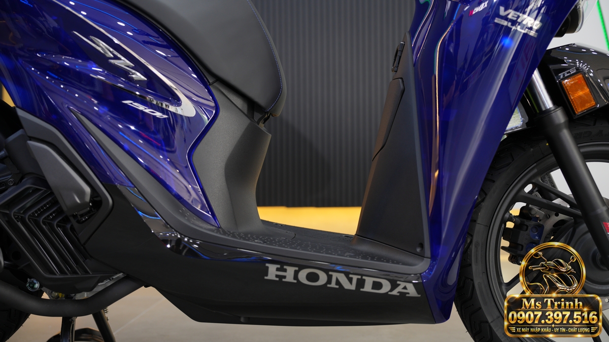 Honda SH150 Vetro Blue 2027 tại Vĩnh Long - Xanh Sapphire trong suốt, nhập Ý sang trọng