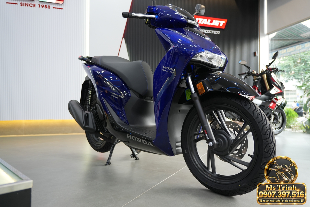 Honda SH150 Vetro Blue 2027 tại Vĩnh Long - Xanh Sapphire trong suốt, nhập Ý sang trọng