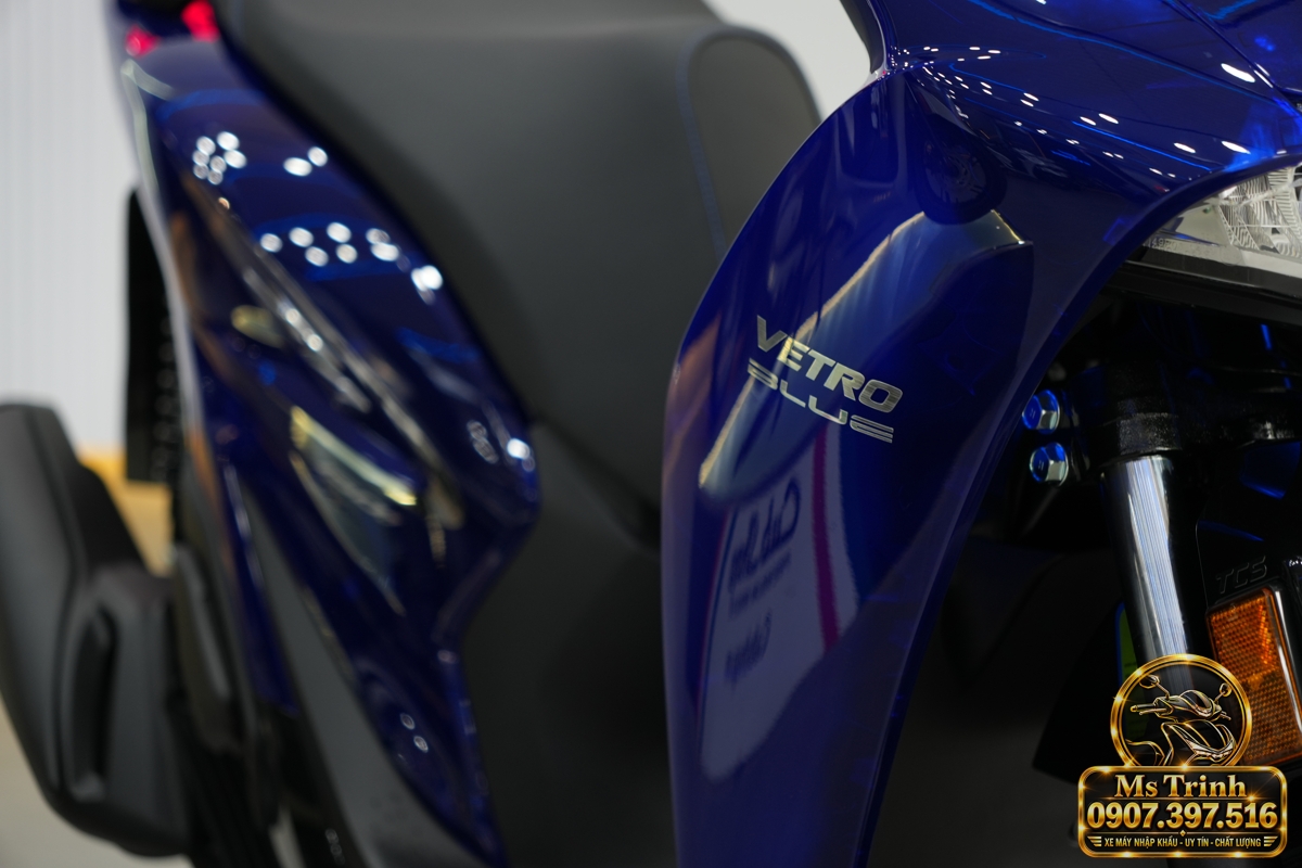 Honda SH150 Vetro Blue 2027 tại Vĩnh Long - Xanh Sapphire trong suốt, nhập Ý sang trọng