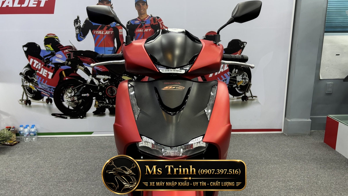 Honda SH150 Ý 2026 màu đỏ Sporty New Concept tại Vĩnh Long: Giá trị khác biệt của một chiếc SH nhập khẩu