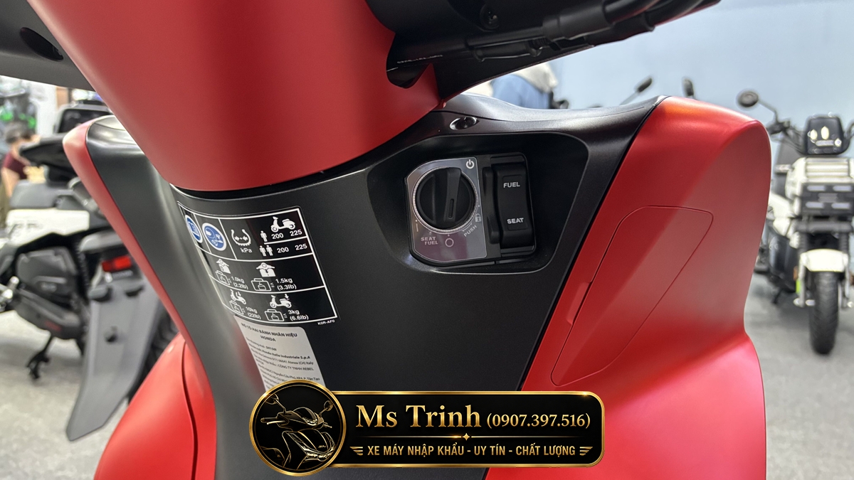 Honda SH150 Ý 2026 màu đỏ Sporty New Concept tại Vĩnh Long: Giá trị khác biệt của một chiếc SH nhập khẩu