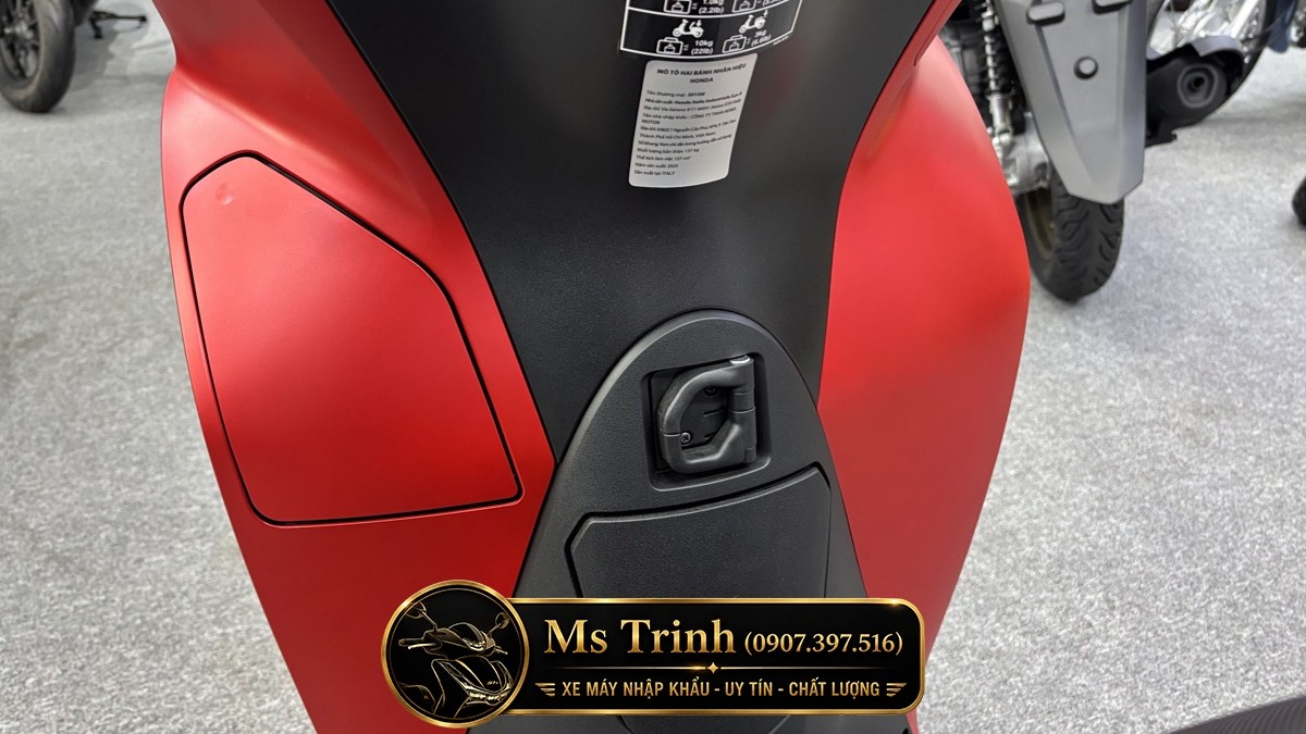 Honda SH150 Ý 2026 màu đỏ Sporty New Concept tại Vĩnh Long: Giá trị khác biệt của một chiếc SH nhập khẩu