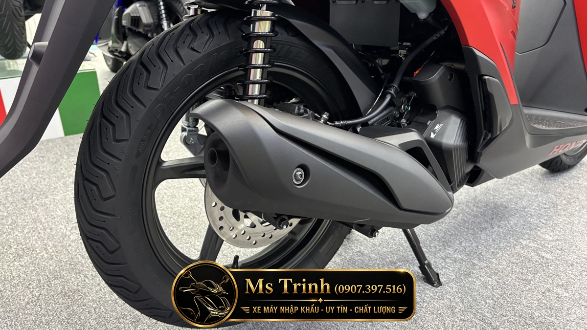 Honda SH150 Ý 2026 màu đỏ Sporty New Concept tại Vĩnh Long: Giá trị khác biệt của một chiếc SH nhập khẩu