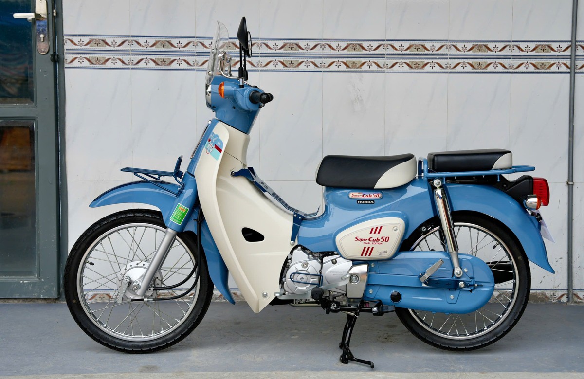 Honda Super Cub 50 Final Edition Custom Japan tại Vĩnh Long - Phiên bản sưu tầm hiếm