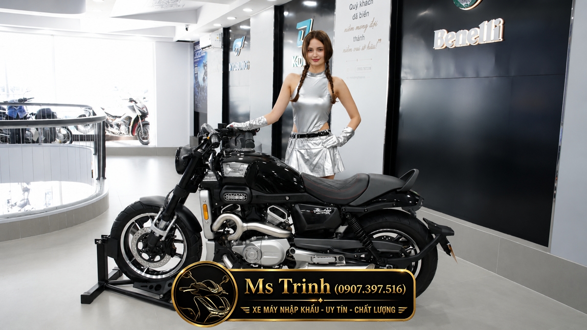 Hyosung GV350X tại Vĩnh Long - Cruiser 350cc Phong Cách Mỹ Cơ Bắp, Cá Tính