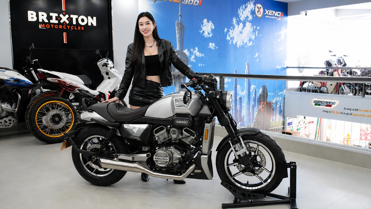 Hyosung GV350X tại Vĩnh Long - Cruiser 350cc Phong Cách Mỹ Cơ Bắp, Cá Tính