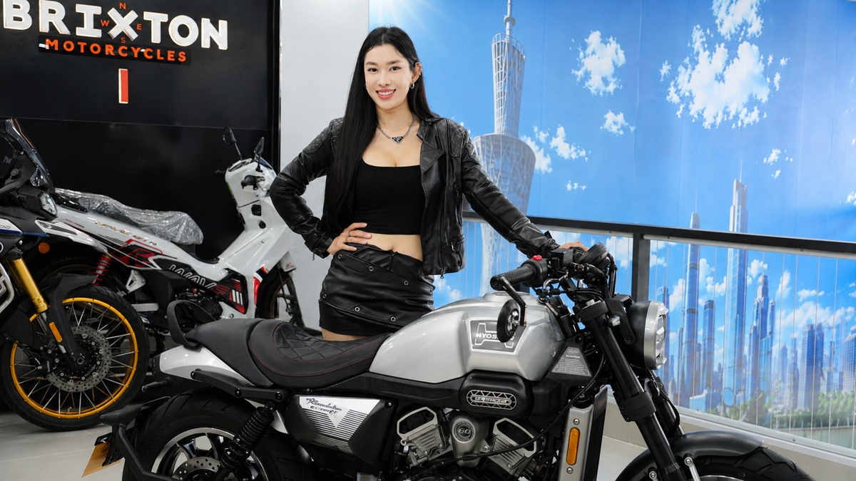 Hyosung GV350X tại Vĩnh Long - Cruiser 350cc Phong Cách Mỹ Cơ Bắp, Cá Tính