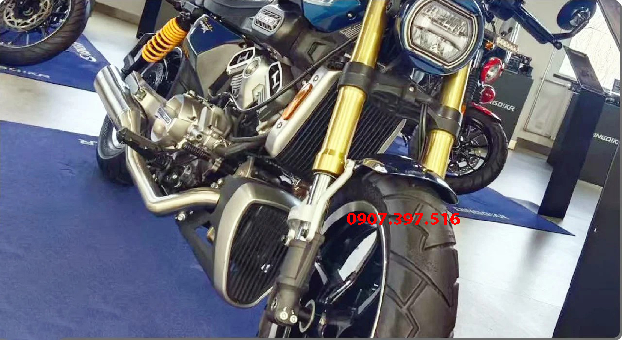 Hyosung GV350X tại Vĩnh Long - Cruiser 350cc Phong Cách Mỹ Cơ Bắp, Cá Tính