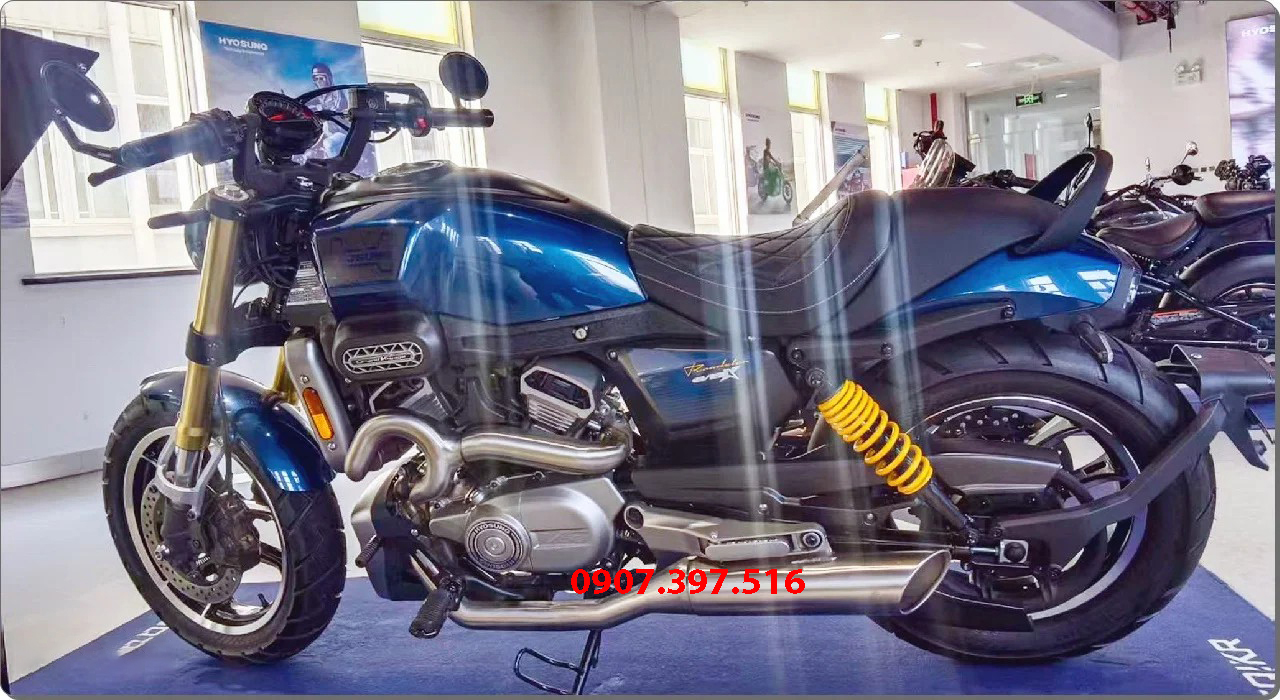 Hyosung GV350X tại Vĩnh Long - Cruiser 350cc Phong Cách Mỹ Cơ Bắp, Cá Tính