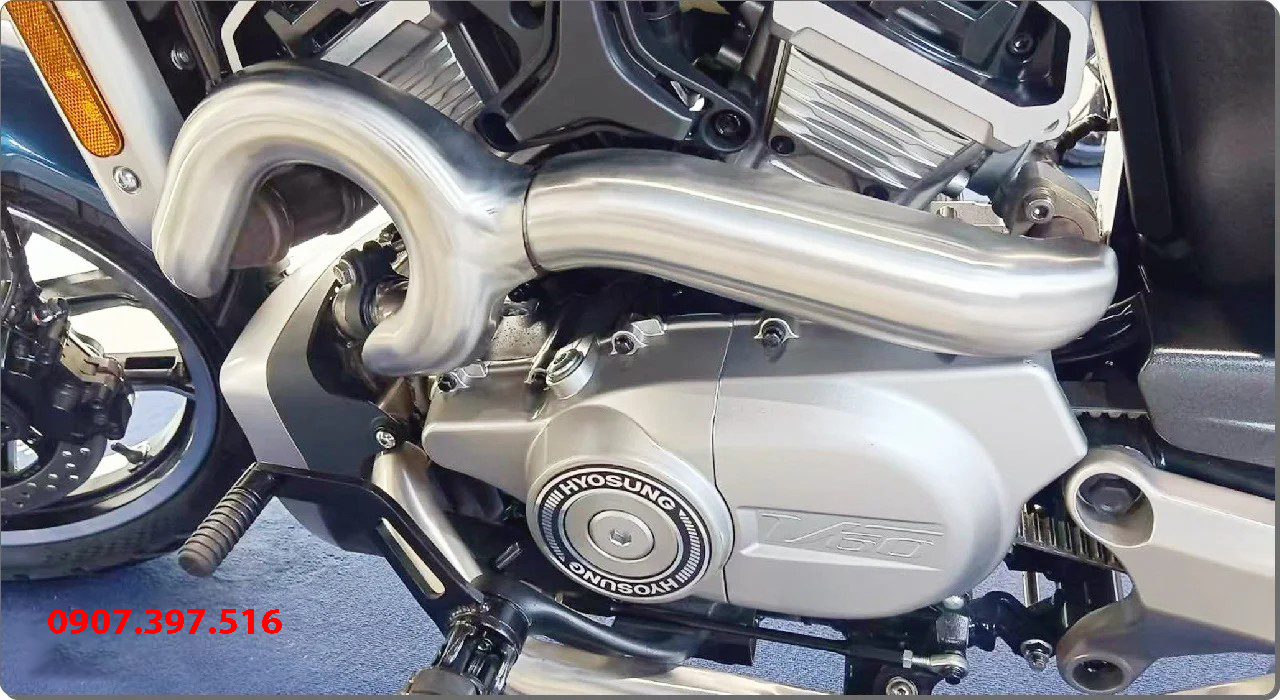 Hyosung GV350X tại Vĩnh Long - Cruiser 350cc Phong Cách Mỹ Cơ Bắp, Cá Tính