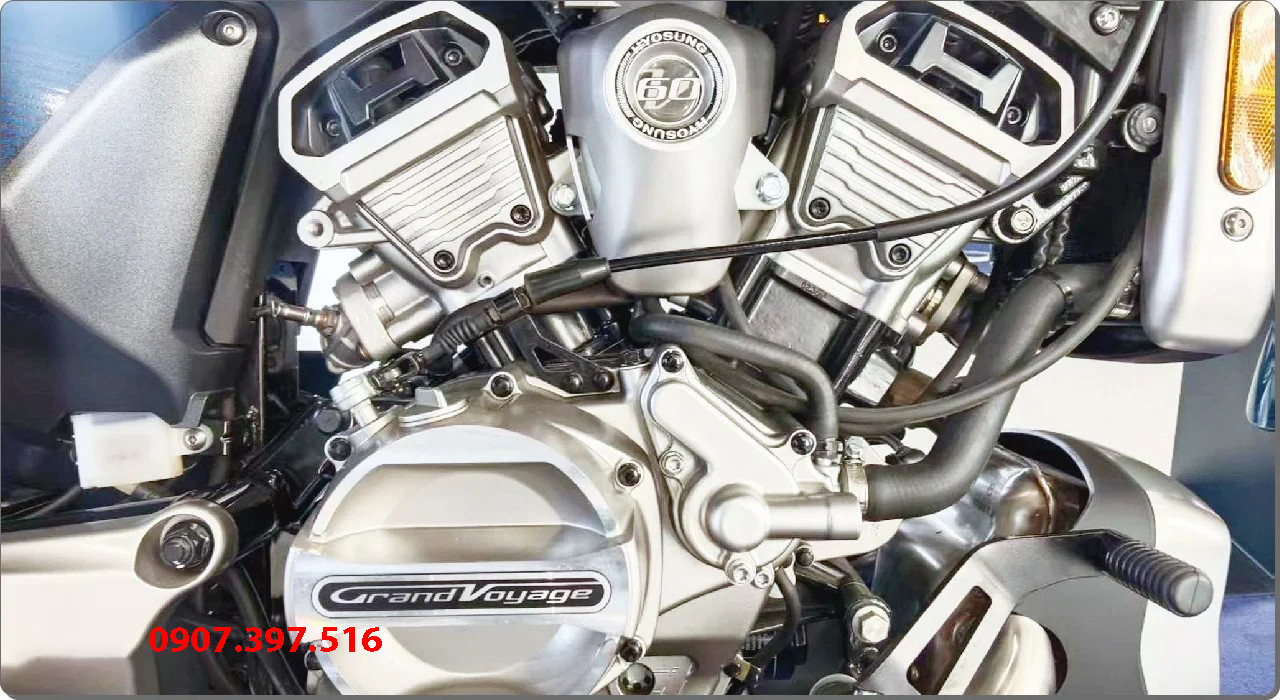 Hyosung GV350X tại Vĩnh Long - Cruiser 350cc Phong Cách Mỹ Cơ Bắp, Cá Tính
