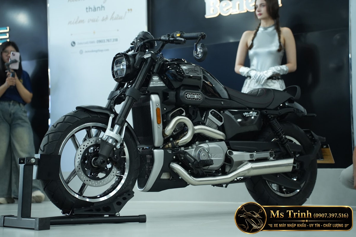 Hyosung GV350X tại Vĩnh Long - Cruiser 350cc Phong Cách Mỹ Cơ Bắp, Cá Tính