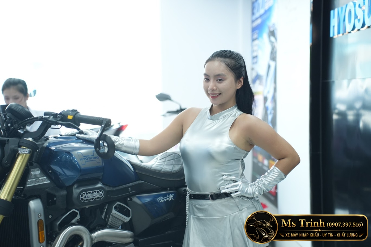 Hyosung GV350X tại Vĩnh Long - Cruiser 350cc Phong Cách Mỹ Cơ Bắp, Cá Tính